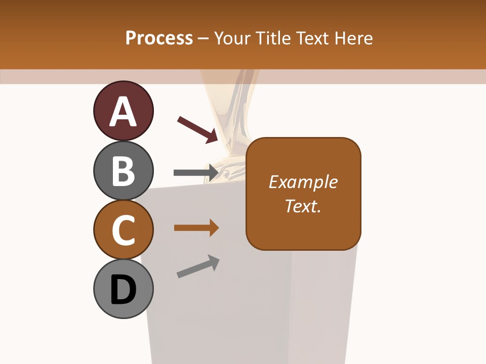 Star Insignia Trophy PowerPoint Template