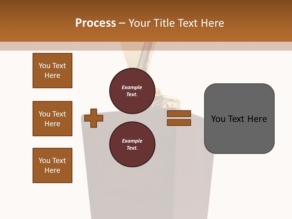 Star Insignia Trophy PowerPoint Template