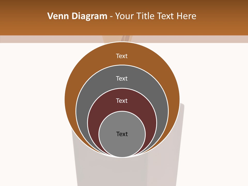 Star Insignia Trophy PowerPoint Template