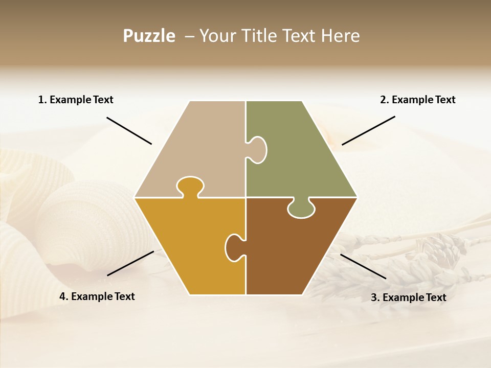 Golden Culinary Noodle PowerPoint Template