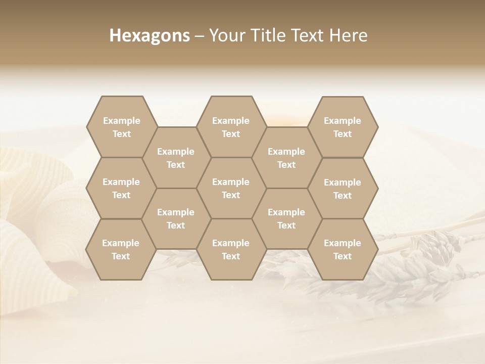 Golden Culinary Noodle PowerPoint Template