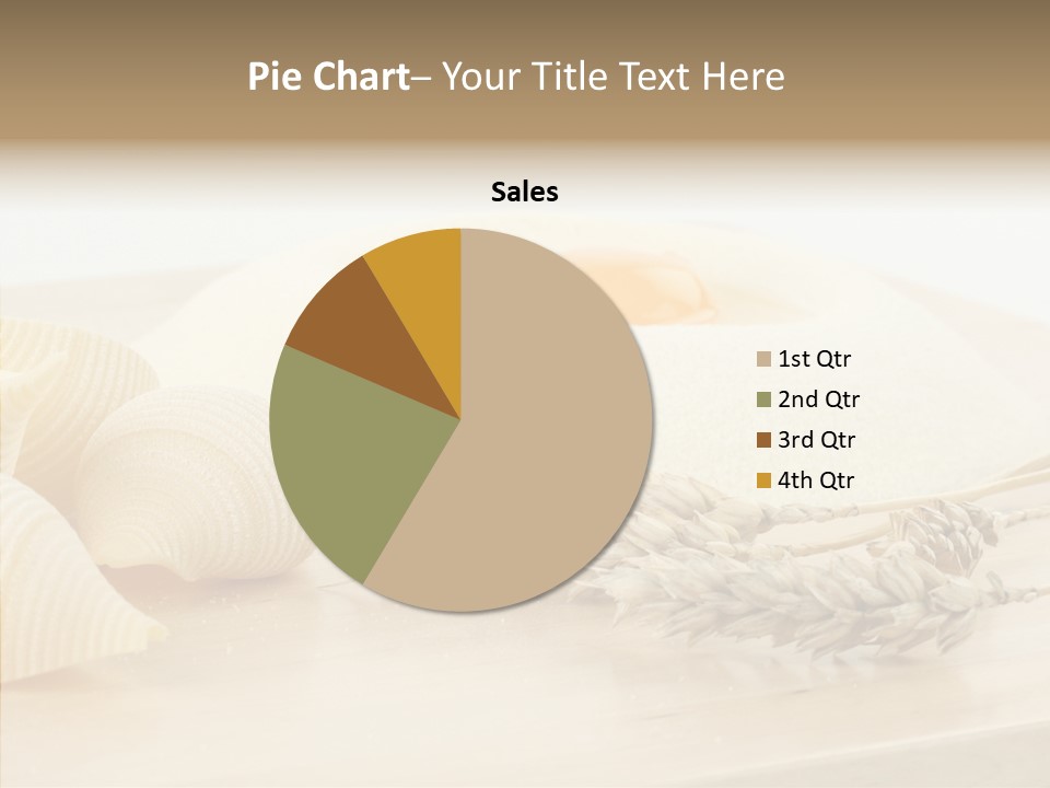 Golden Culinary Noodle PowerPoint Template