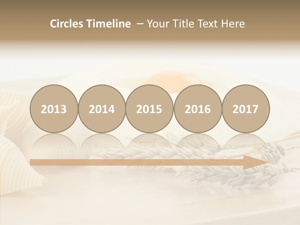 Golden Culinary Noodle PowerPoint Template