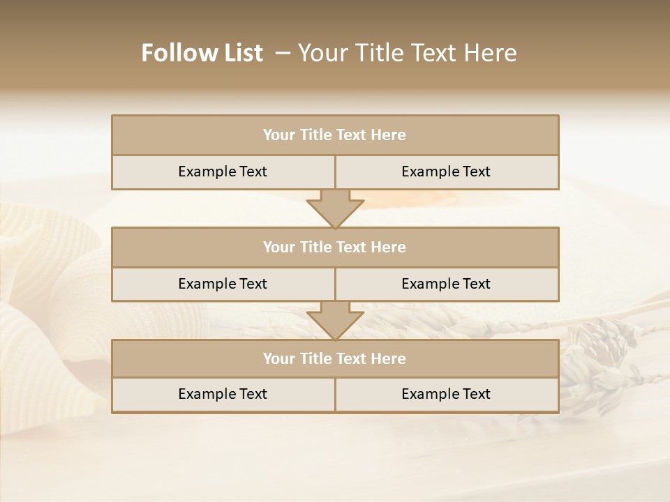 Golden Culinary Noodle PowerPoint Template