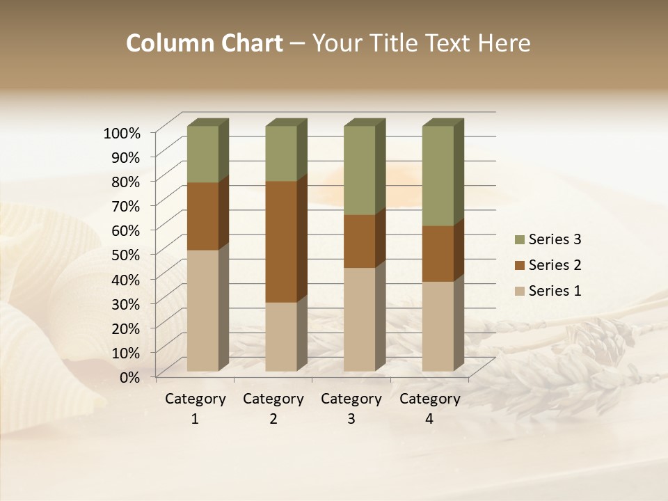Golden Culinary Noodle PowerPoint Template