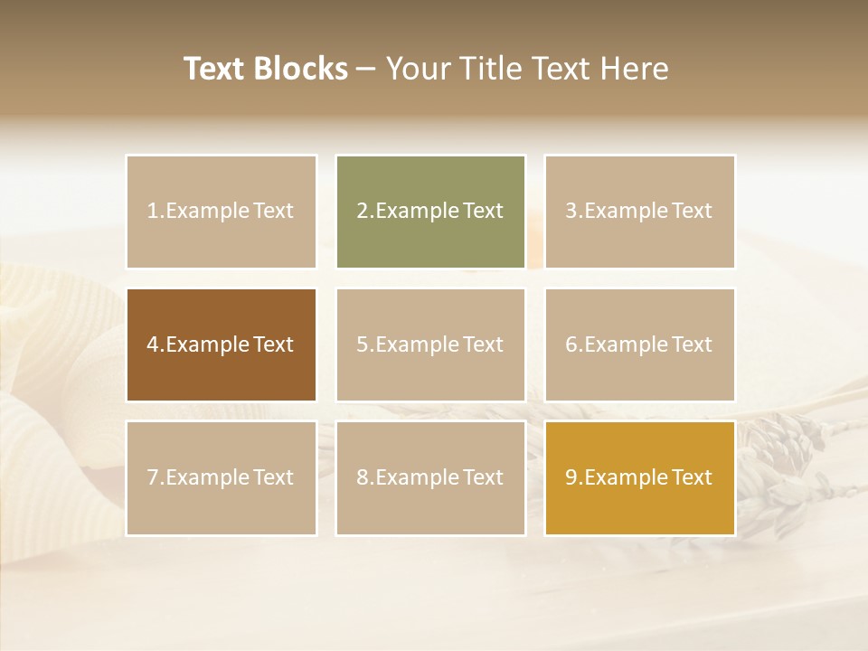 Golden Culinary Noodle PowerPoint Template