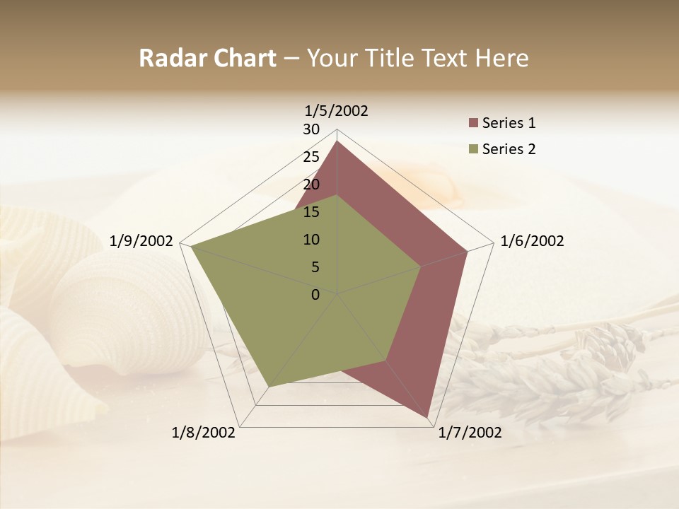 Golden Culinary Noodle PowerPoint Template