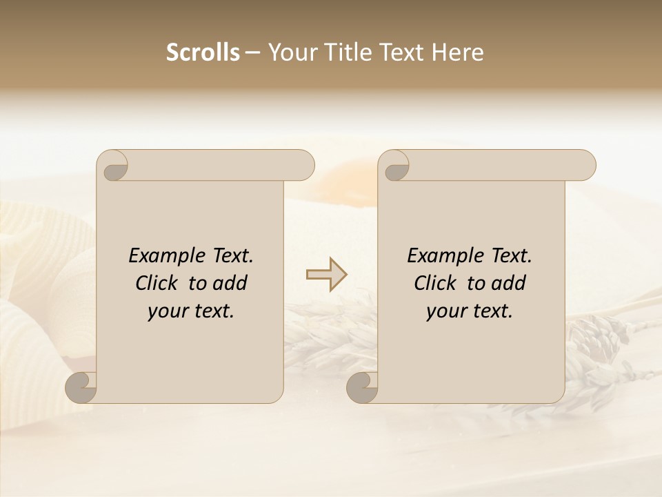 Golden Culinary Noodle PowerPoint Template