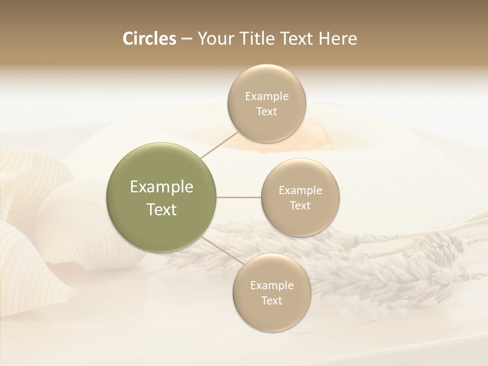 Golden Culinary Noodle PowerPoint Template