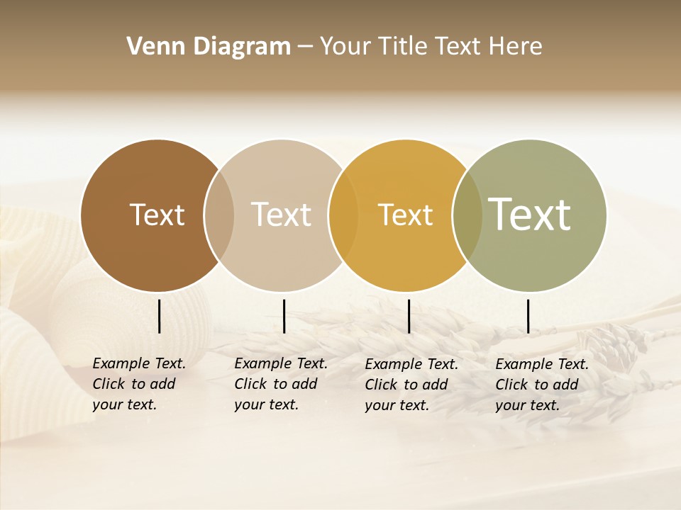 Golden Culinary Noodle PowerPoint Template