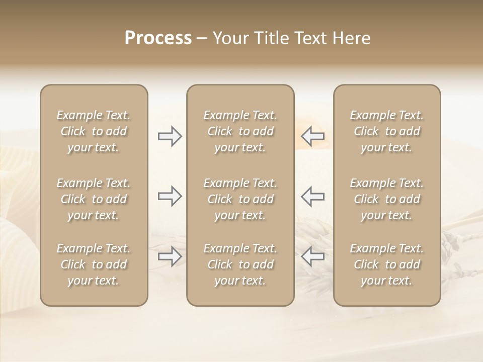 Golden Culinary Noodle PowerPoint Template