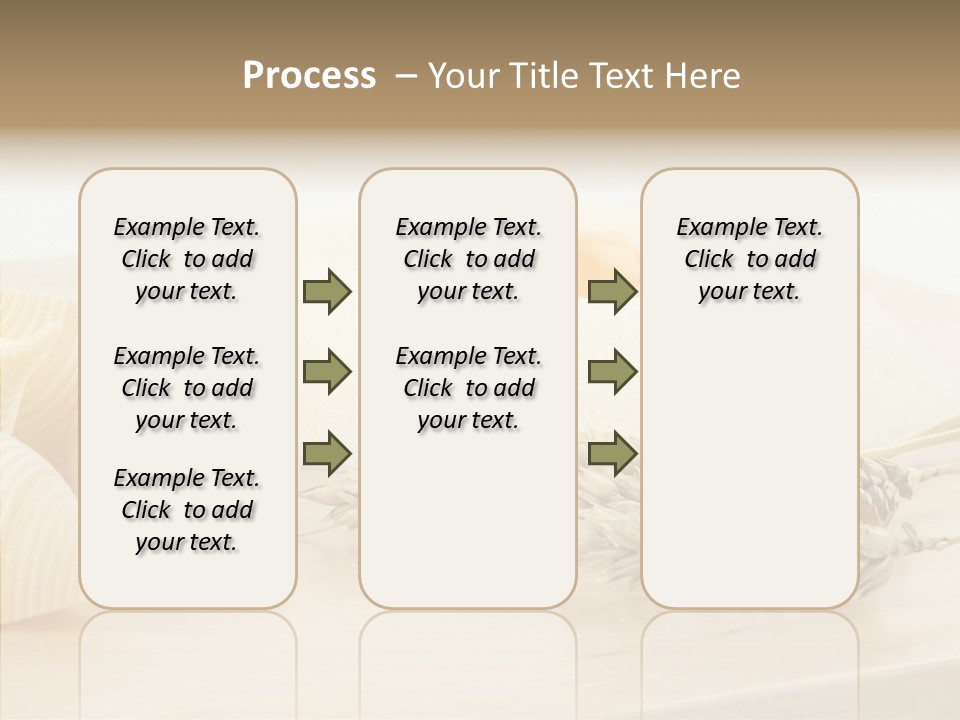 Golden Culinary Noodle PowerPoint Template