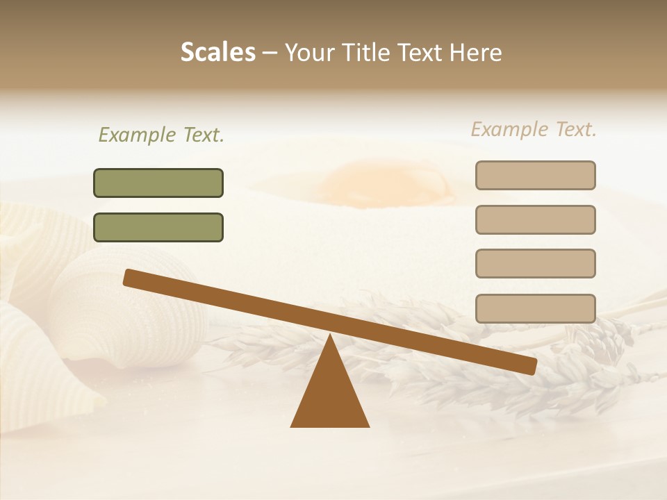 Golden Culinary Noodle PowerPoint Template