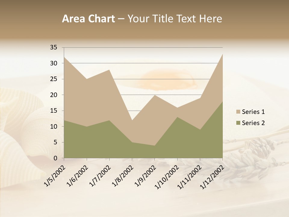Golden Culinary Noodle PowerPoint Template