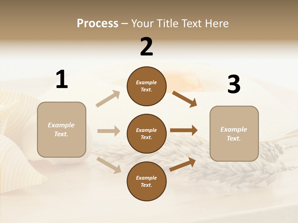 Golden Culinary Noodle PowerPoint Template