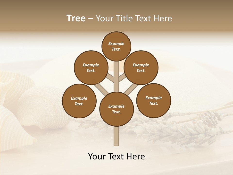 Golden Culinary Noodle PowerPoint Template