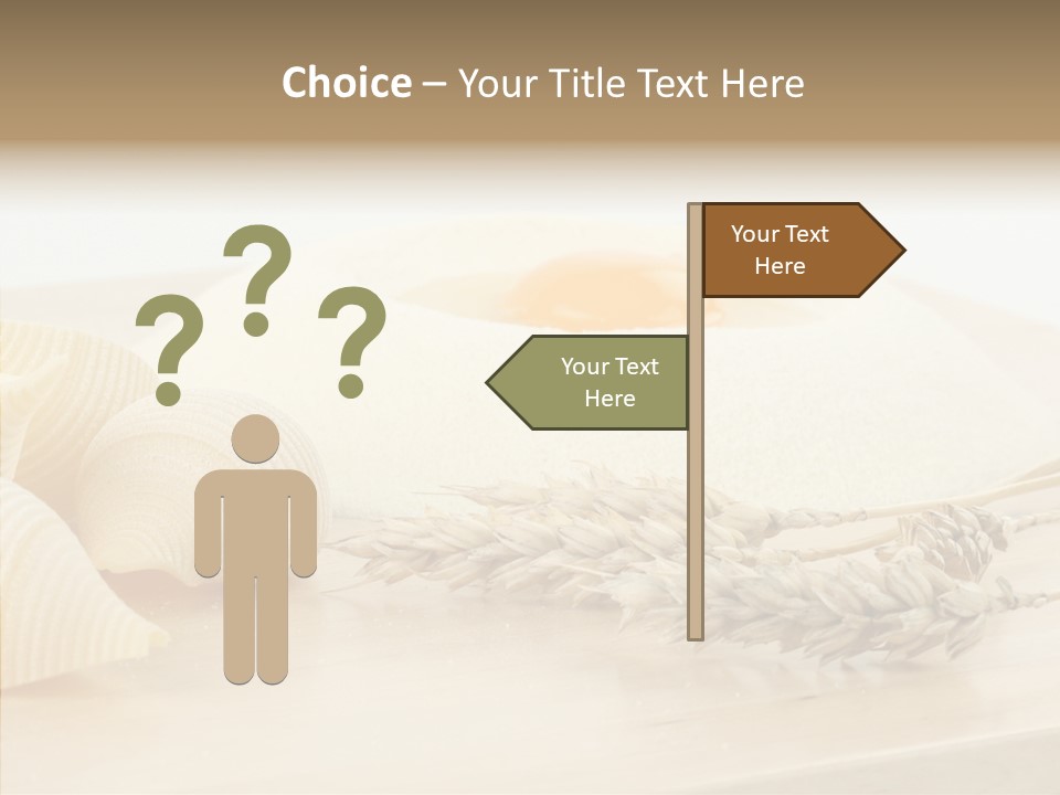 Golden Culinary Noodle PowerPoint Template