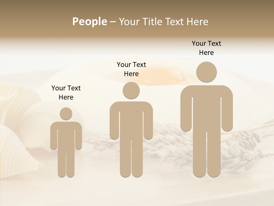 Golden Culinary Noodle PowerPoint Template