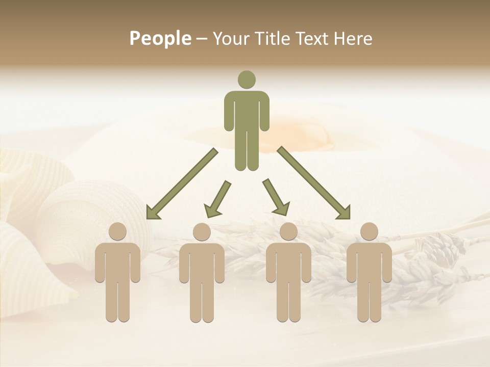 Golden Culinary Noodle PowerPoint Template
