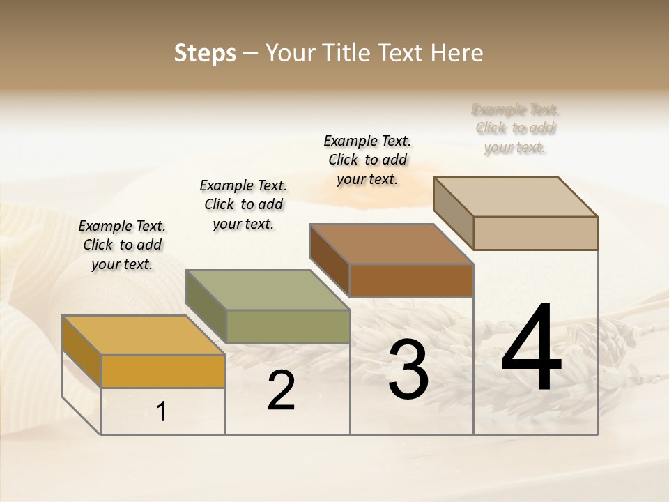 Golden Culinary Noodle PowerPoint Template