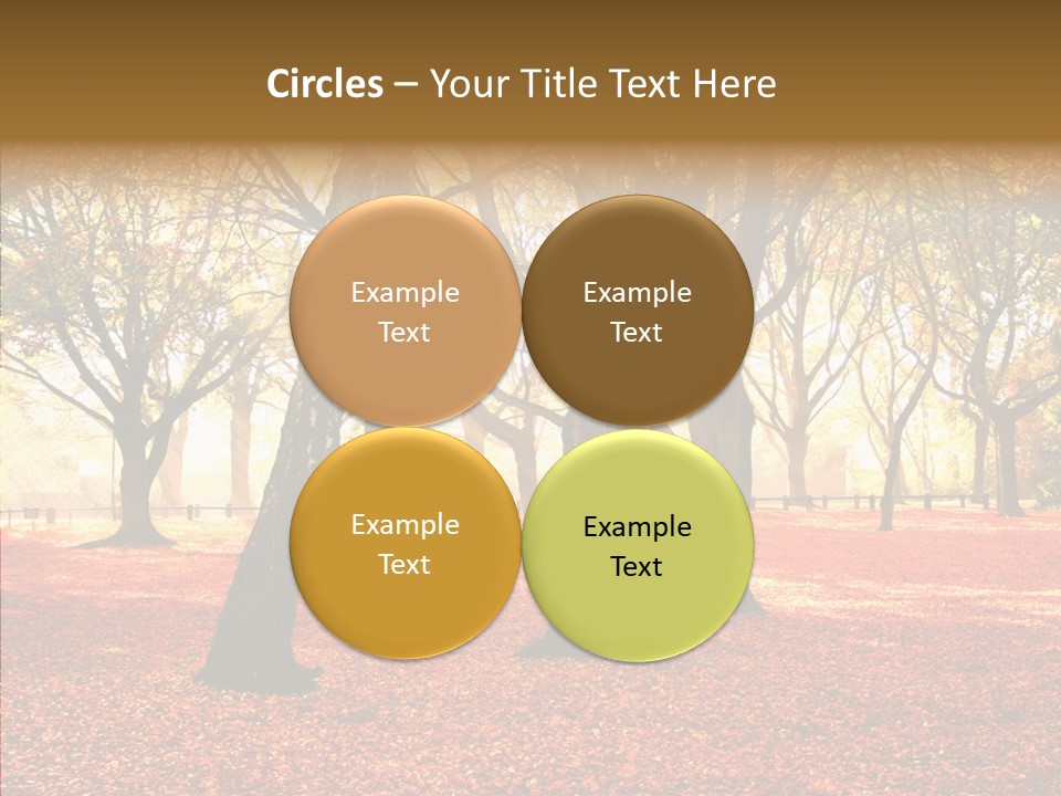 Fantasy Outdoor Landscape PowerPoint Template