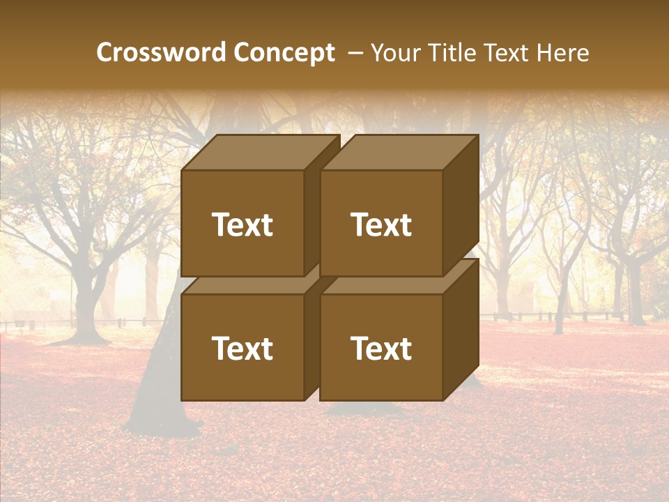 Fantasy Outdoor Landscape PowerPoint Template