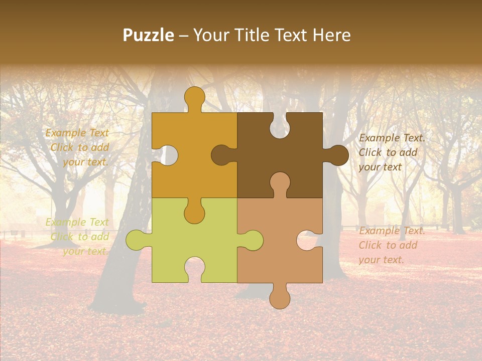 Fantasy Outdoor Landscape PowerPoint Template