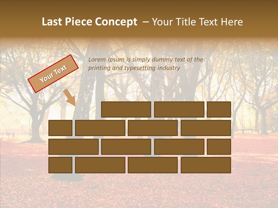 Fantasy Outdoor Landscape PowerPoint Template