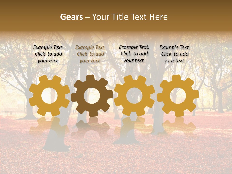 Fantasy Outdoor Landscape PowerPoint Template