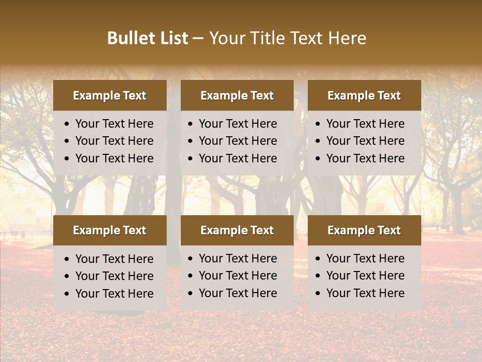 Fantasy Outdoor Landscape PowerPoint Template