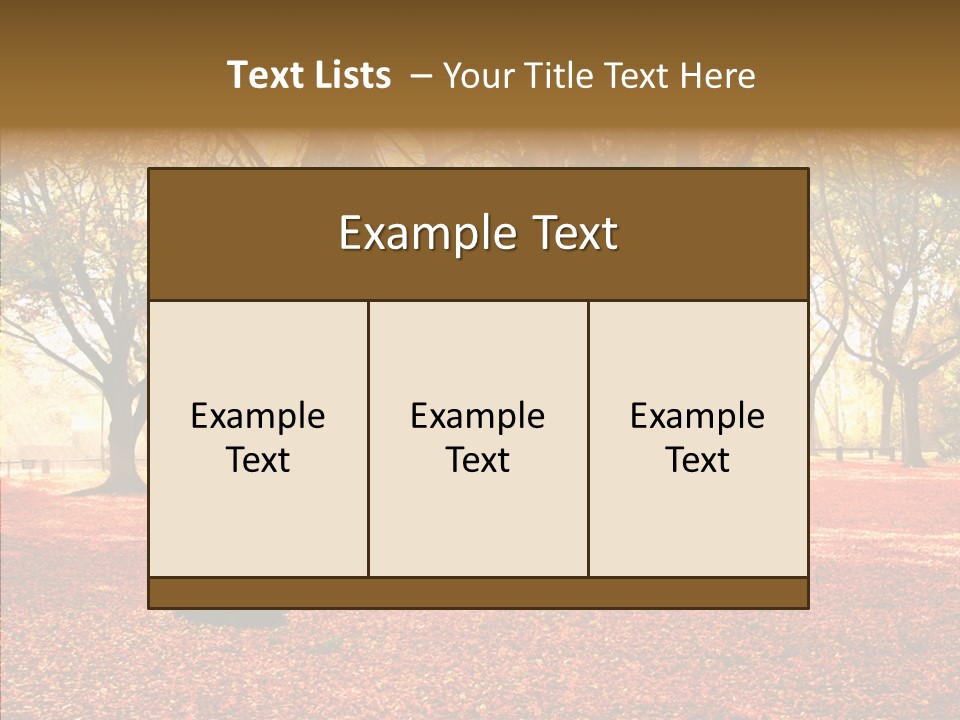 Fantasy Outdoor Landscape PowerPoint Template