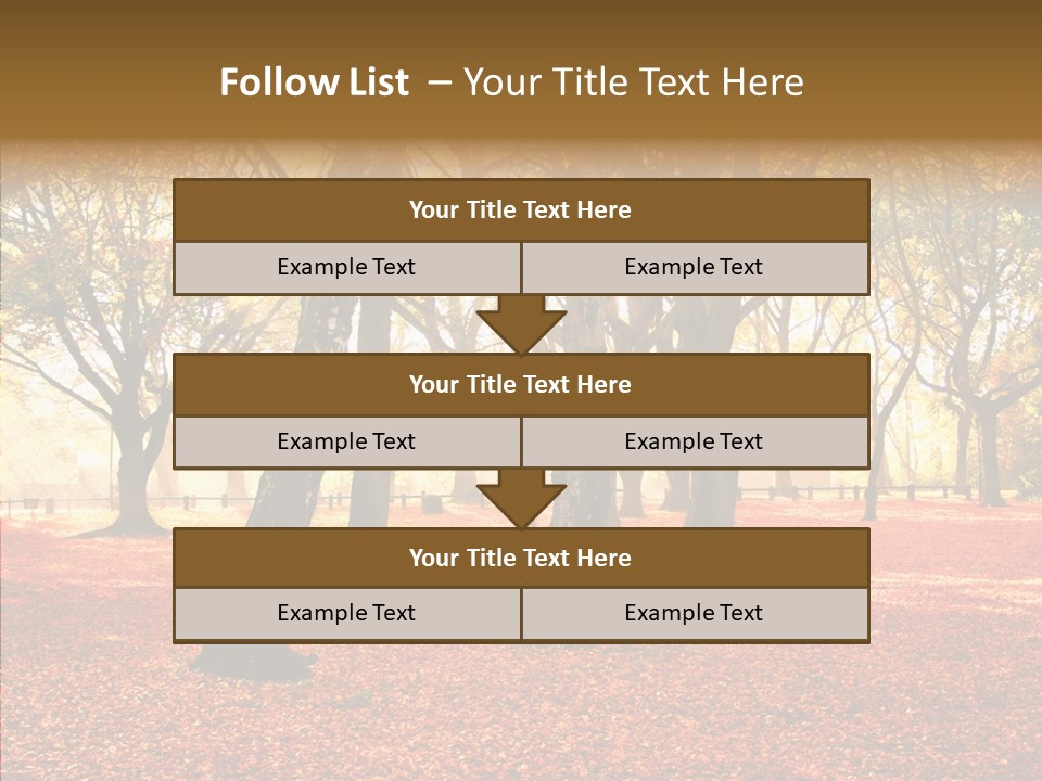 Fantasy Outdoor Landscape PowerPoint Template