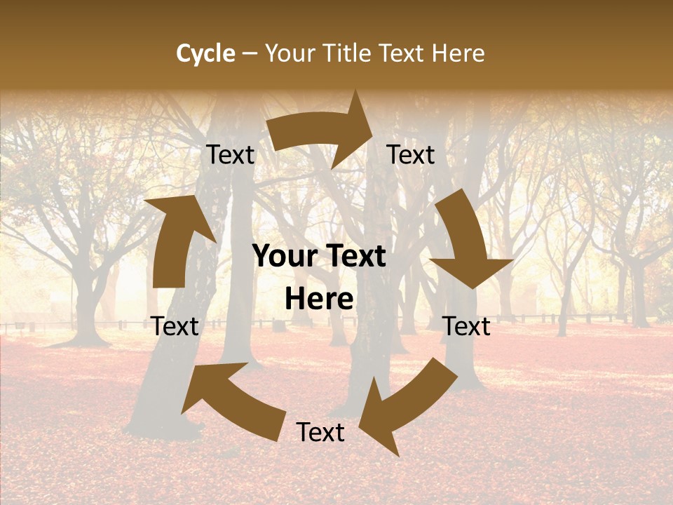 Fantasy Outdoor Landscape PowerPoint Template