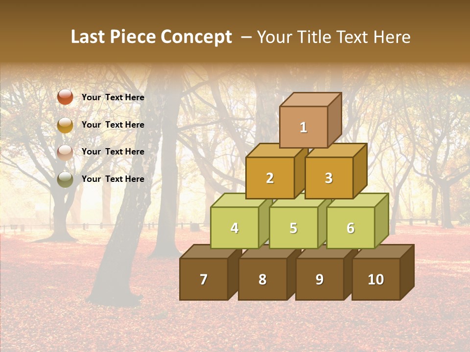 Fantasy Outdoor Landscape PowerPoint Template