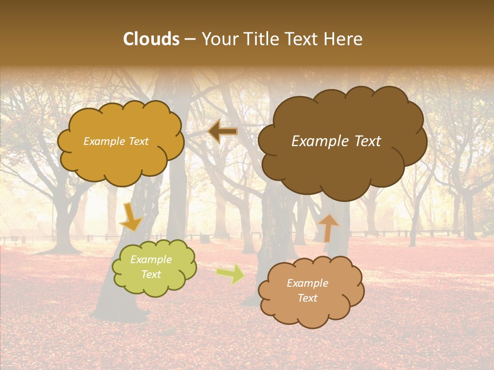 Fantasy Outdoor Landscape PowerPoint Template