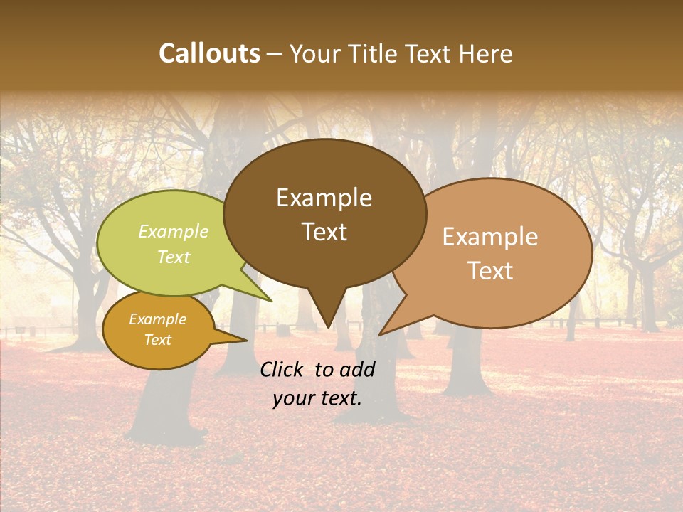 Fantasy Outdoor Landscape PowerPoint Template