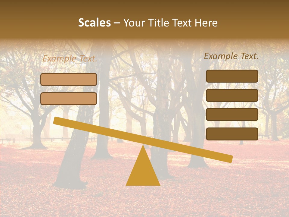 Fantasy Outdoor Landscape PowerPoint Template