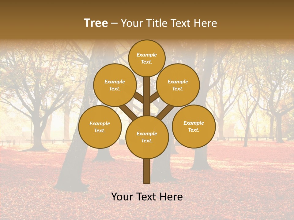 Fantasy Outdoor Landscape PowerPoint Template