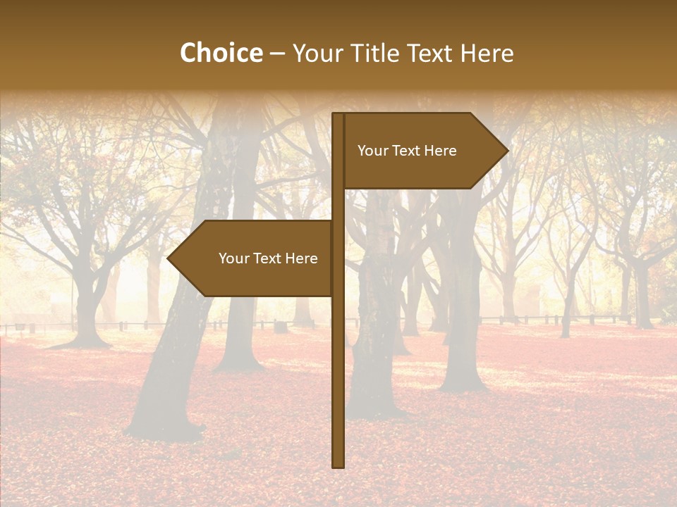 Fantasy Outdoor Landscape PowerPoint Template