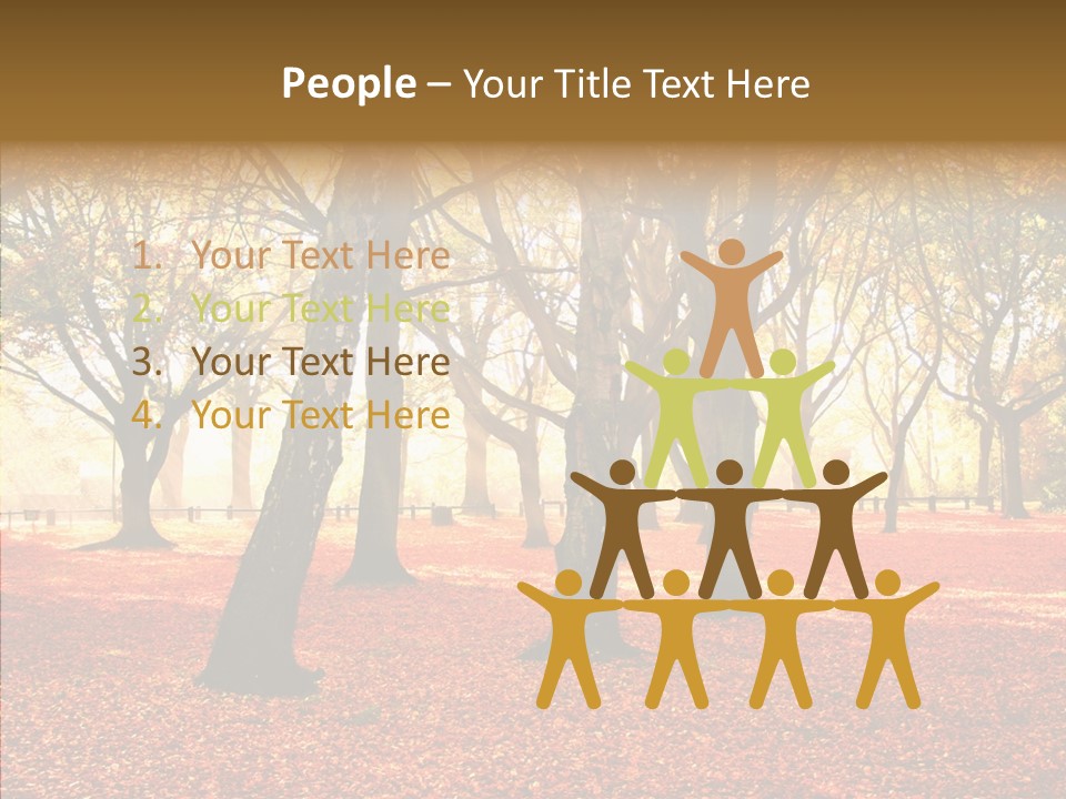 Fantasy Outdoor Landscape PowerPoint Template