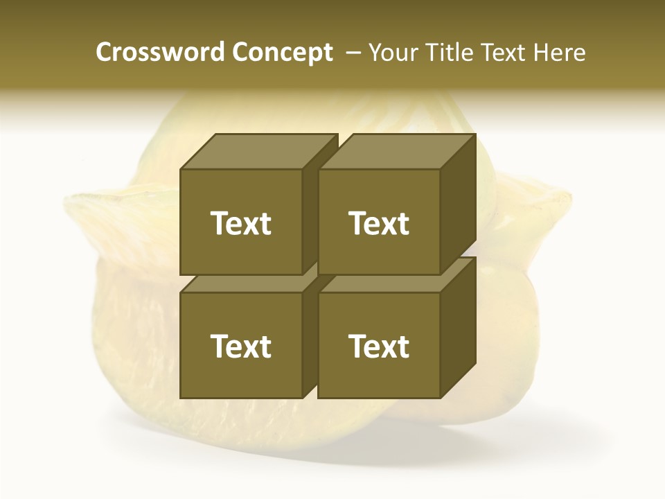 Dessert Tree Seed PowerPoint Template