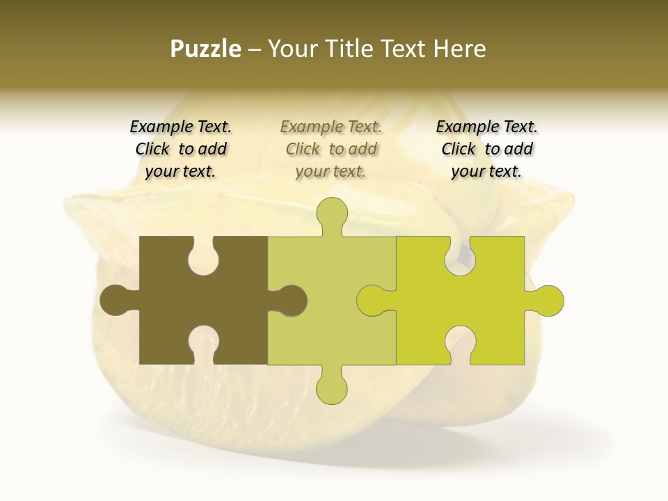 Dessert Tree Seed PowerPoint Template