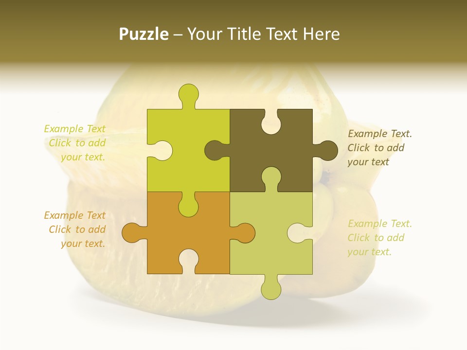 Dessert Tree Seed PowerPoint Template