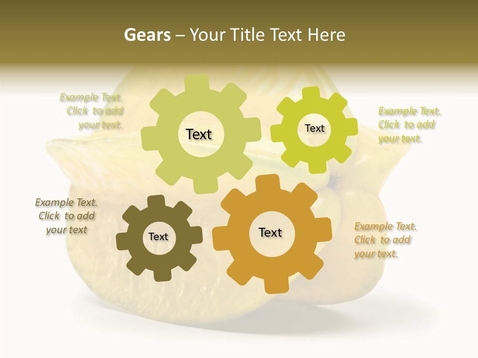 Dessert Tree Seed PowerPoint Template