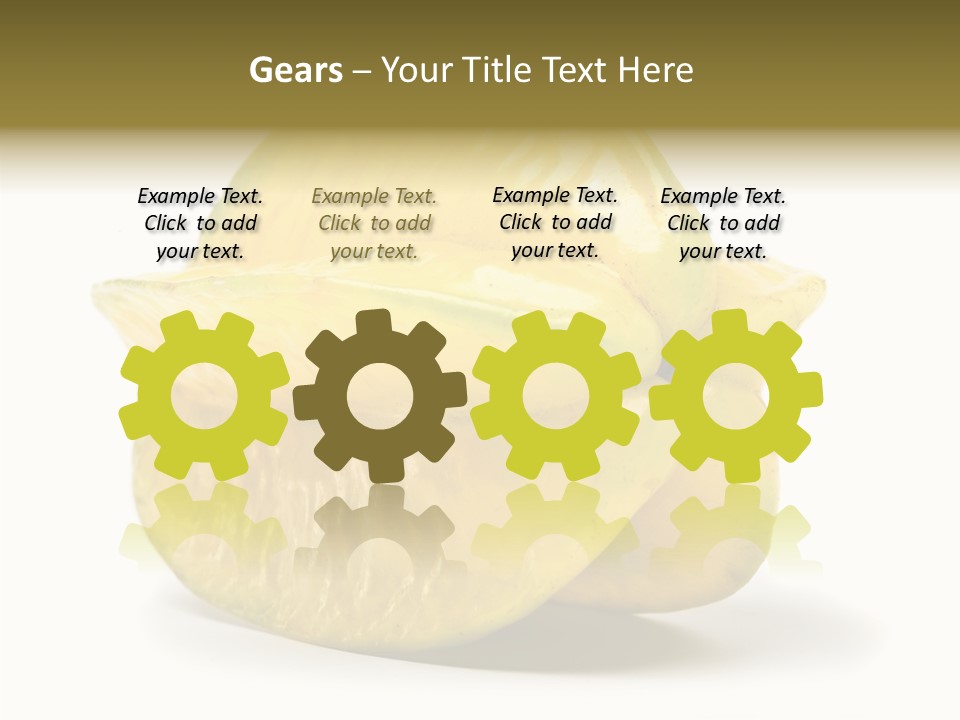 Dessert Tree Seed PowerPoint Template