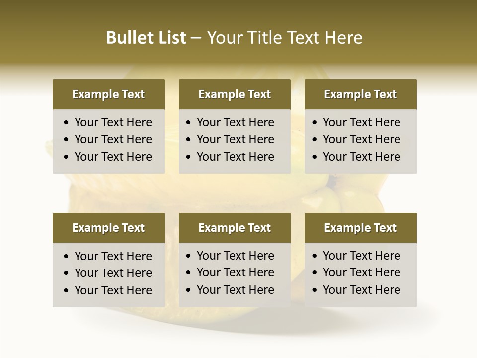 Dessert Tree Seed PowerPoint Template
