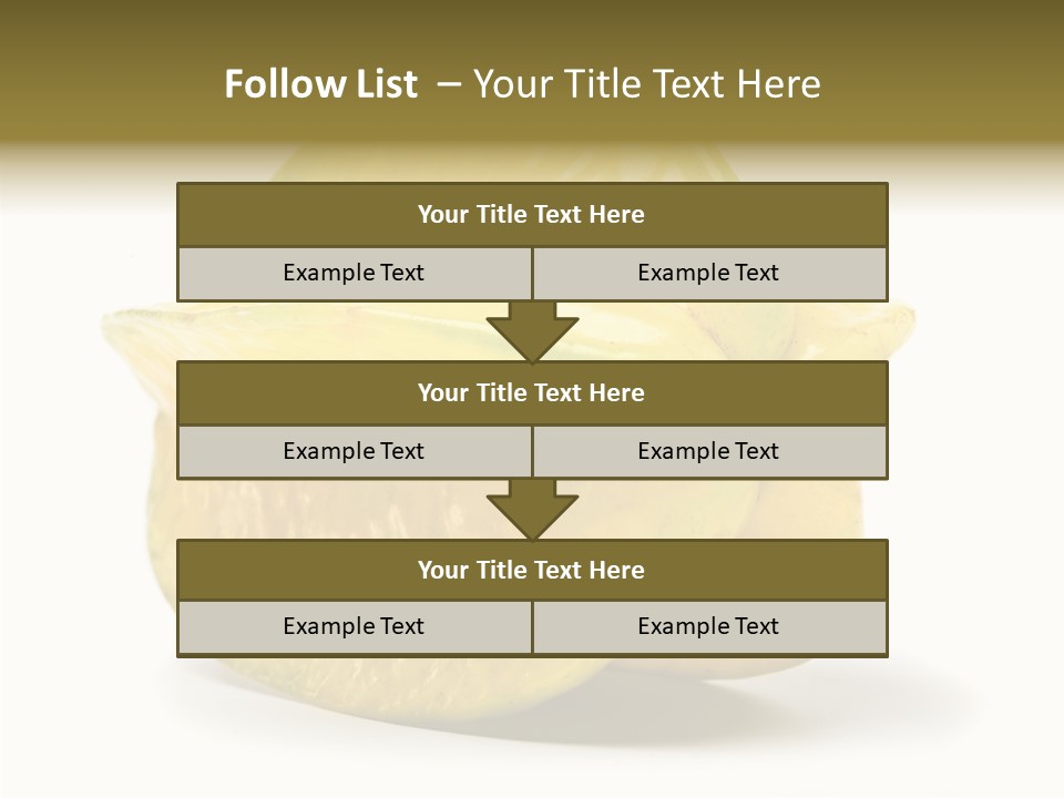 Dessert Tree Seed PowerPoint Template