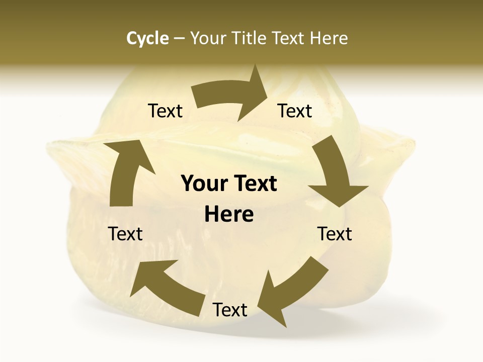 Dessert Tree Seed PowerPoint Template