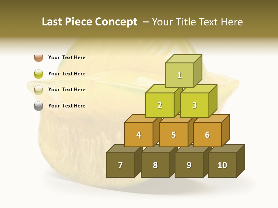 Dessert Tree Seed PowerPoint Template