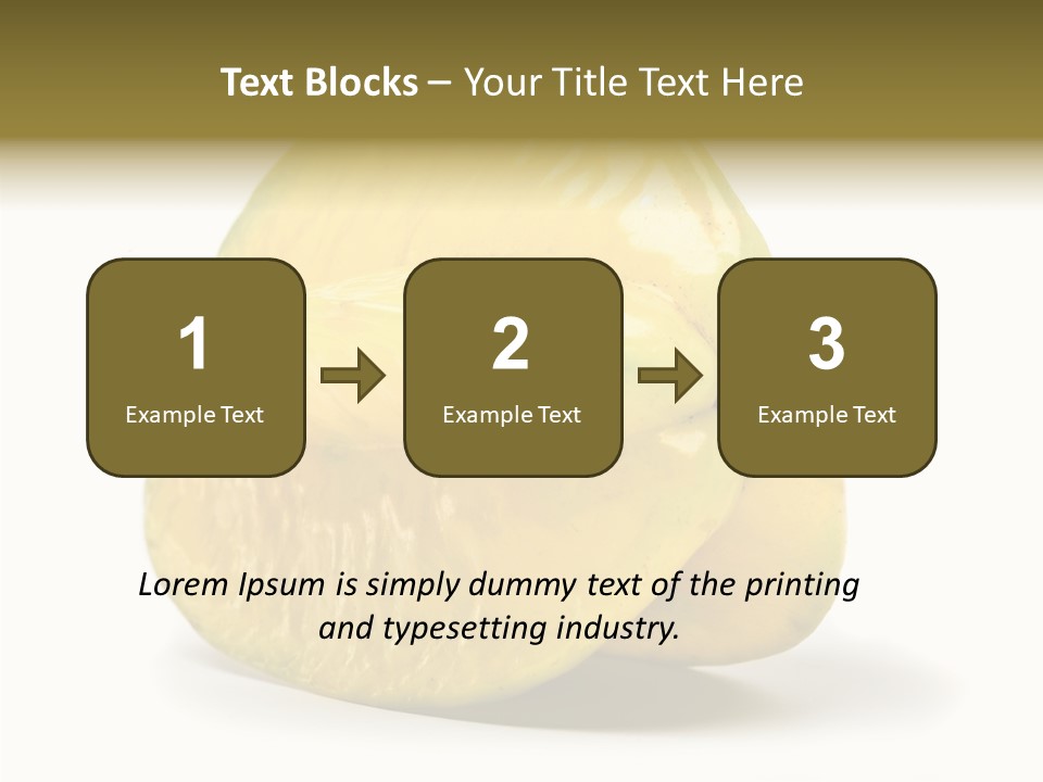 Dessert Tree Seed PowerPoint Template